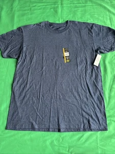 Athletic Works Herren Rundhals T-Shirt Größe Large 42-44 Blau Neu mit Etikett - Bild 1 von 24