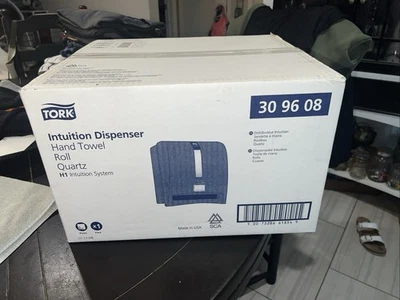 Tork Matic Hand Towel Dispenser With Intuition H1 Sensor Black Elevation Design - Image 1 of 4