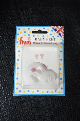FMM Baby Feet cutter set / sugarcraft / NEW / SKT bakery - Image 1 of 3