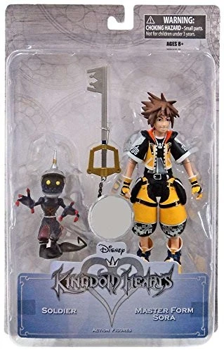 Kingdom Hearts Diamond Select Select Series 1 Master Form Sora, & Soldier Action - Image 1 of 1