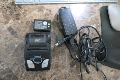 Star SM-S230i WSP-R241 Portable Bluetooth Receipt Printer iPhone iPad Android - Image 1 of 4