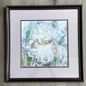 M Booth Cabot  ~ Orchid Art in Frame & Mat ~ Signed Limited Edition 37/450 - Picture 1 of 8