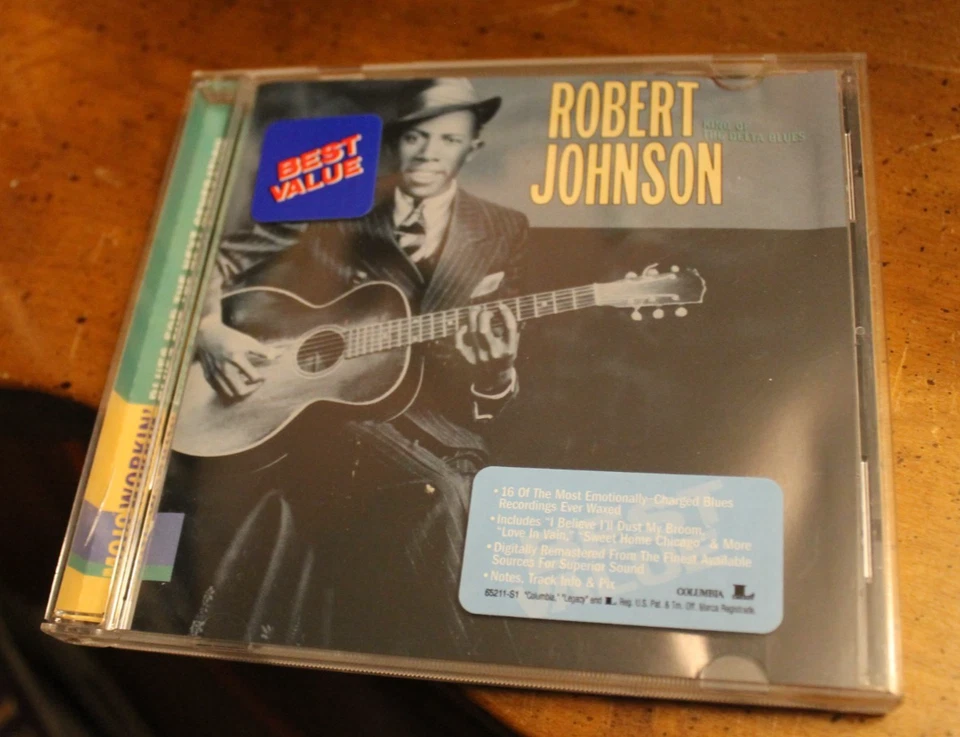 Robert Johnson ~ King of the Delta Blues ~ 1997 Sony CD Foto 1 de 1