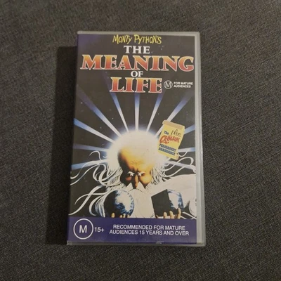 Monty Python's The Meaning of Life VHS Video Tape 1983 Universal - Image 1 of 3
