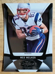 2009 Certified #75 Wes Welker - Picture 1 of 2