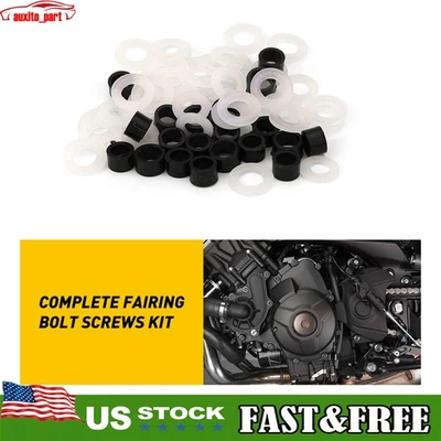 Kit completo CNC pernos carrocería carenado tornillos para sujetadores Kawasaki Ninja V Foto 1 de 4