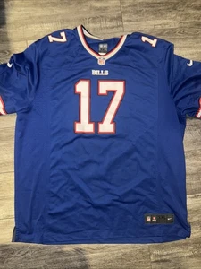 Nike Josh Allen #17 Buffalo Bills NFL On Field Jersey XXXL. - Picture 1 of 9