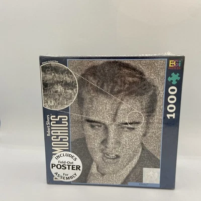 PHOTOMOSAICS Elvis Presley Jigsaw Puzzle 1000 Piece Sealed ROBERT SILVERS - Image 1 of 4