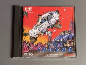 Taito Chase HQ, PC Engine HuCard Japan import, US Seller