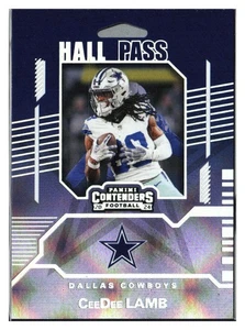 2024 Panini Contenders #13 CeeDee Lamb Hall Pass Silver - Picture 1 of 2
