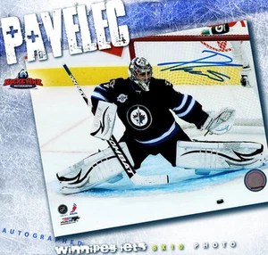 ONDREJ PAVELEC Winnipeg Jets Autographed 8x10 Photo - 70133 - Picture 1 of 1