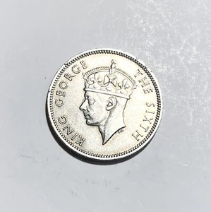 1948 Malaya 20 Cents Foreign / World Coin, Circulated Coin From Asia - Free Ship - Picture 1 of 4