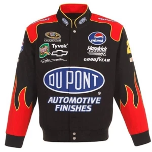 DUPOINT GO KART CORDURA BOMBER JACKET WITH DIGITAL SUBLIMATION PRINT - Picture 1 of 3