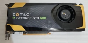 NVIDIA GeForce GTX 680 Zotac 2GB DDR5 256Bit ZT-60101 Graphics Card - Picture 1 of 10