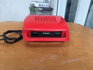 Penny Mangiadischi vinile 45 Giri vintage Rosso anni 80 per Ricambi - Photo 1/6