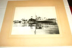 VINTAGE MILITARY CANADIAN SHIP PRINT - Bild 1 von 1