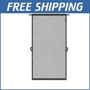 Upgraded Adjustable Grey Screen Door for Easy Installation in Any Doorway - Picture 1 of 11
