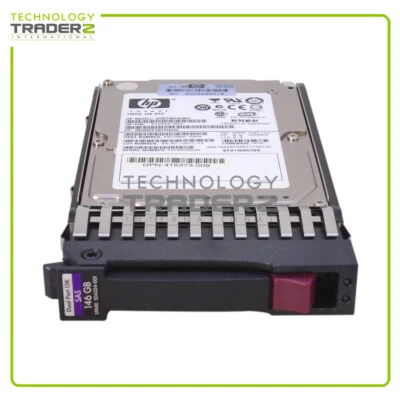 LOT OF 2 504062-B21 HP 146GB 15K SAS 2.5" Dual Port HDD 504064-003 504334-001 - Image 1 of 2