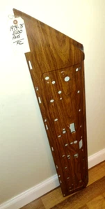1975 Cadillac UPPER Door Wood Trim Backing Pad Panel *PASSENGER Side* - Picture 1 of 9