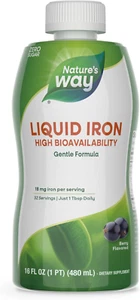 Liquid Iron, Provides 100% Daily Value of Iron, 18 Mg as Ferric Glycinate per Se - Picture 1 of 12