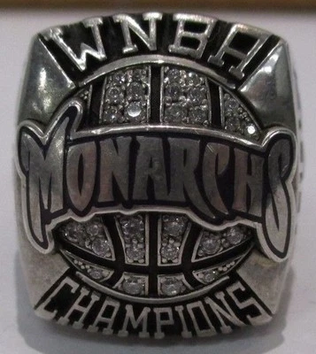 WNBA CHAMPIONSHIP RING 2005 SACRAMENTO MONARCHS Basketball Finals Maloof NBA - Image 1 of 4