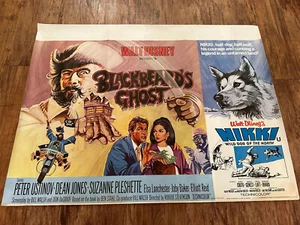 Blackbeard's Ghost / Nikki wild Dog - Cinema Quad Poster 30 x 40 Disney - Imagen 1 de 4