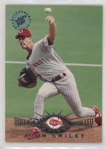 1995 Topps Stadium Club Virtual Reality John Smiley #214