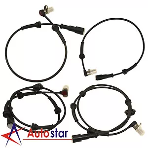 Front Rear L/R Wheel Speed ABS Sensors For 99-04 Land Rover Discovery 4.0L 4.6L - Foto 1 di 5