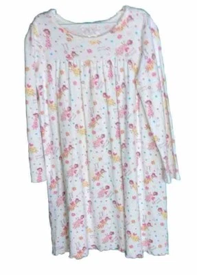 Camisón GOODNIGHT LULU Talla 8 Manga Larga Estampado Flor Hadas Foto 1 de 4