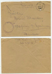 81506 - Feldpostbrief - 18.6.1943 nach Vorsfelde b. Braunschweig - Picture 1 of 1