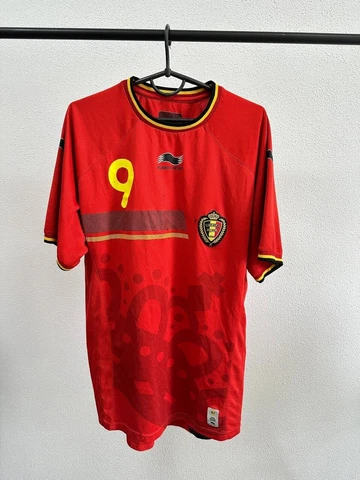 Belgium 2013-2014 Romelu Lukaku #9 Home Football Jersey Burrda Sport Shirt Cover