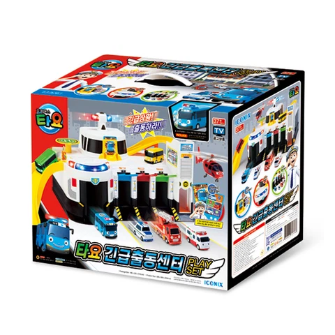 Tayo The Little Bus Emergency Rescue Headquarter Play Set Cover