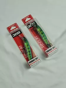 Yo Zuri Duel 3DB Jerkbait 90 mm Suspend Lure R1103-RPC (2761) Lot of 2 - Picture 1 of 3