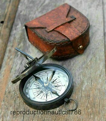 Maritime Marine Nautical Astrolabe Solid Brass Antique Compass Handmade Gift • 36.86$