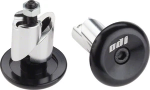 ODI Aluminum Bar Ends Pair Black - Picture 1 of 1