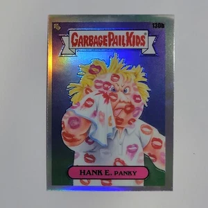 2021 Garbage Pail Kids Chrome Series 4 Base Refractor #130b HANK E. PANKY - Bild 1 von 2