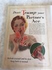 Lot of 6 Different Coca Cola Coke Advertising Don’t TRUMP Your Partner’s Ace E