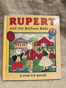 Rupert and the Balloon Ride, Pop-Up Book - Small Format, 1st Methuen 1994 - Imagen 1 de 10