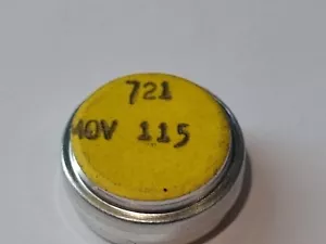 MOVADO 115,118,203 BALANCE WHEEL COMPLETE PART 721 - Picture 1 of 4