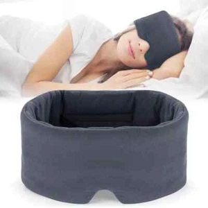 Sleep Mask Blackout With Ear Muffs For Sleeping Luxury Eye Relaxing Sleep - Picture 1 of 19