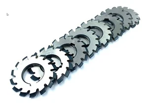 Modulfräser Satz Involute cutter Set M0,7 20° N1-N8 HSS - Bild 1 von 1