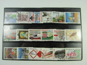 Monaco SC #2321//2732  Commons/Pictorials  used stamps - Picture 1 of 3