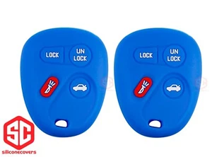 2x New KeyFob Remote Fobik Silicone Cover Fit / For Select GM Vehicles.. - Bild 1 von 2
