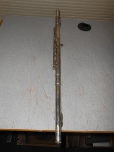 USED BUNDY SILVER FLUTE SELMER U.S.A. - Picture 1 of 20