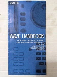 Sony Wave Handbook Short Wave Stations Of The World Guide Stations - Zdjęcie 1 z 4