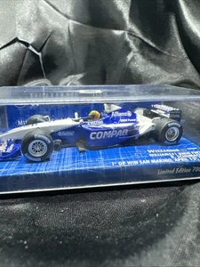 Minichamps 1/43 Williams F1 BMW FW23 - R. Schumacher 1st GP Win 2001 Ships USA - Picture 1 of 9