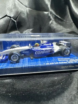 Minichamps 1/43 Williams F1 BMW FW23 - R. Schumacher 1st GP Win 2001 Ships USA - Image 1 of 4