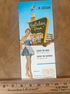 60er Jahre Holiday Inn Jackson Mississippi Vintage Hotel Reiseprospekt - Bild 1 von 11