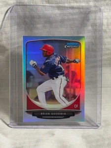 2013 Topps Bowman Chrome Baseball Mini Brian Goodwin Refractor #79/125 - Bild 1 von 4