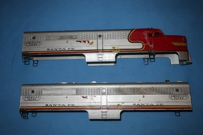 Conchas unidade A/B American Flyer calibre S #360/364 Santa Fe Alco - Imagem 1 de 4